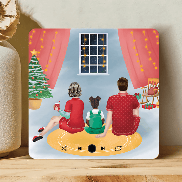 Custom Family Refrigerator Magnet Christmas Personalized Gifts