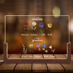 personalized night light