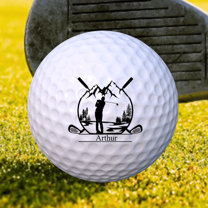 personalised golf ball