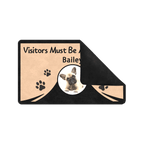 custom dog doormat