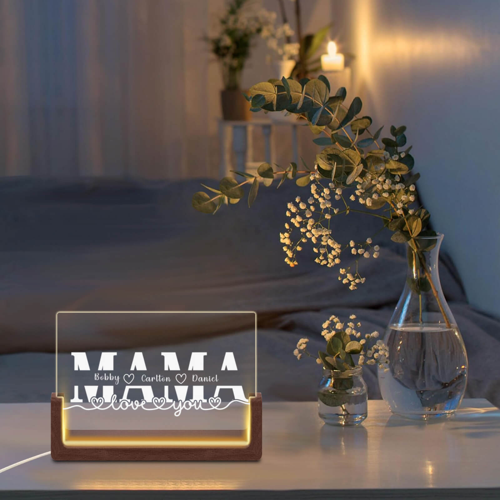 personalized night light