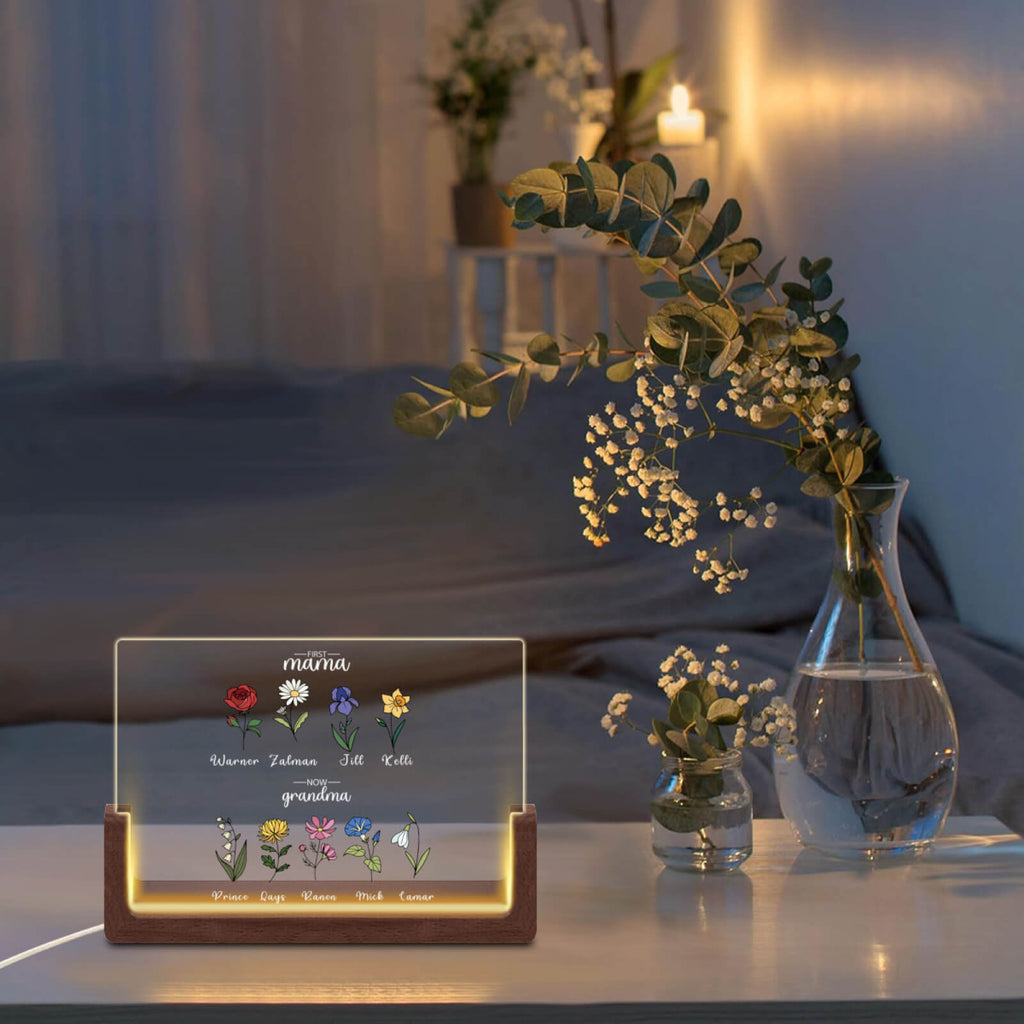 personalized night light