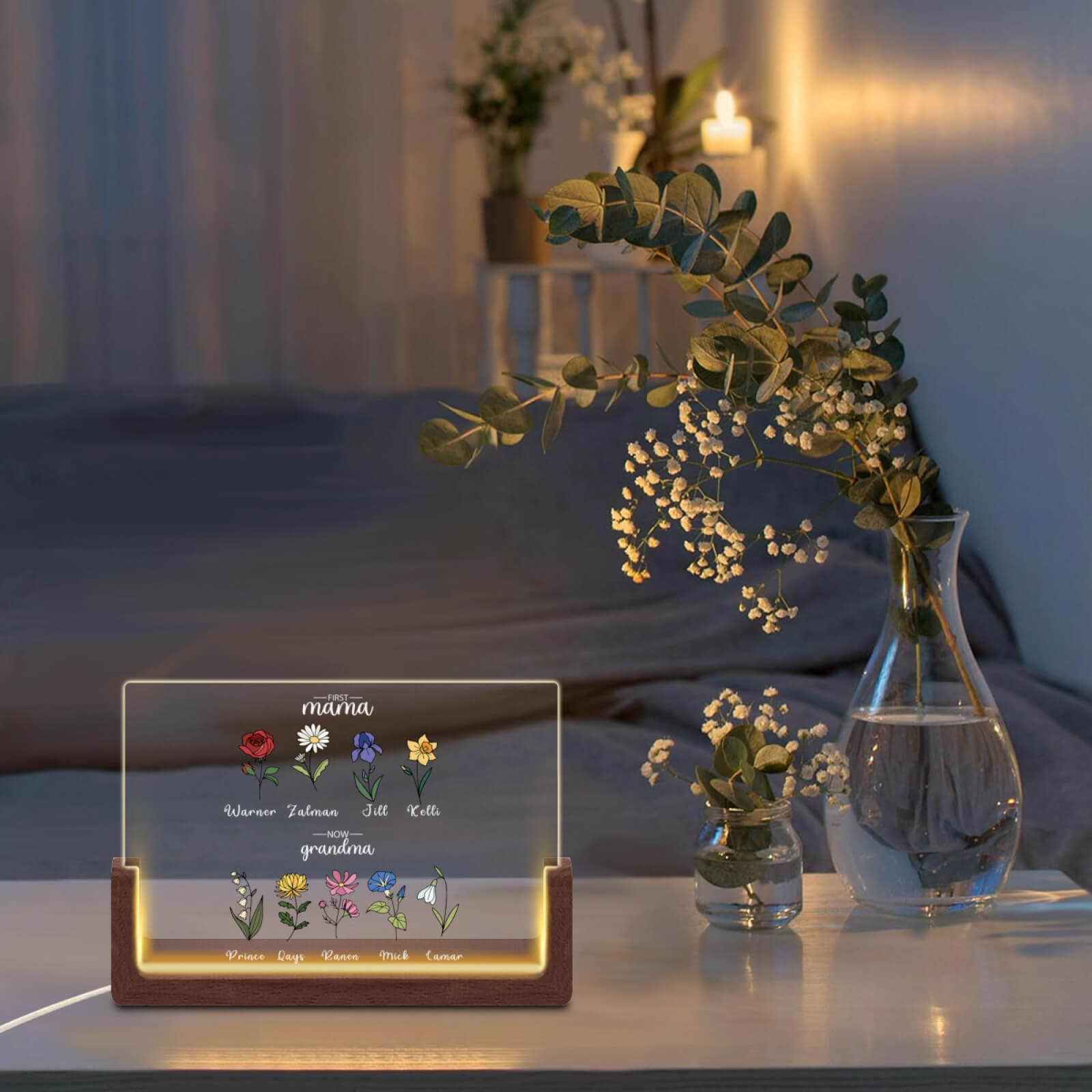 personalized night light