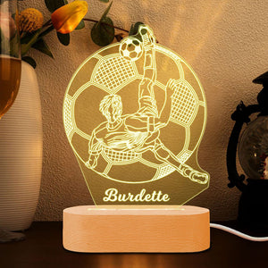 Custom Football Night Light