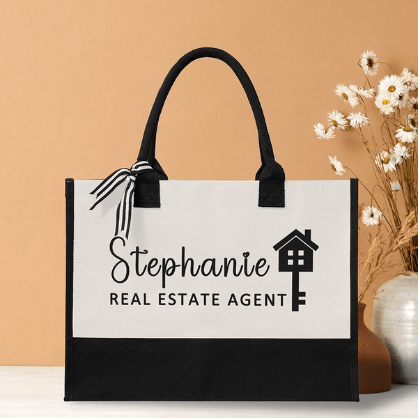 Custom Realtor Tote Bag Custom Real Estate Agent Gift