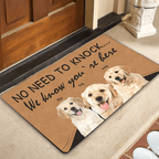 Custom Dog Doormat Personalised Doormat Pet Doormat for More pets