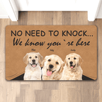 Custom Dog Doormat Personalised Doormat Pet Doormat for More pets