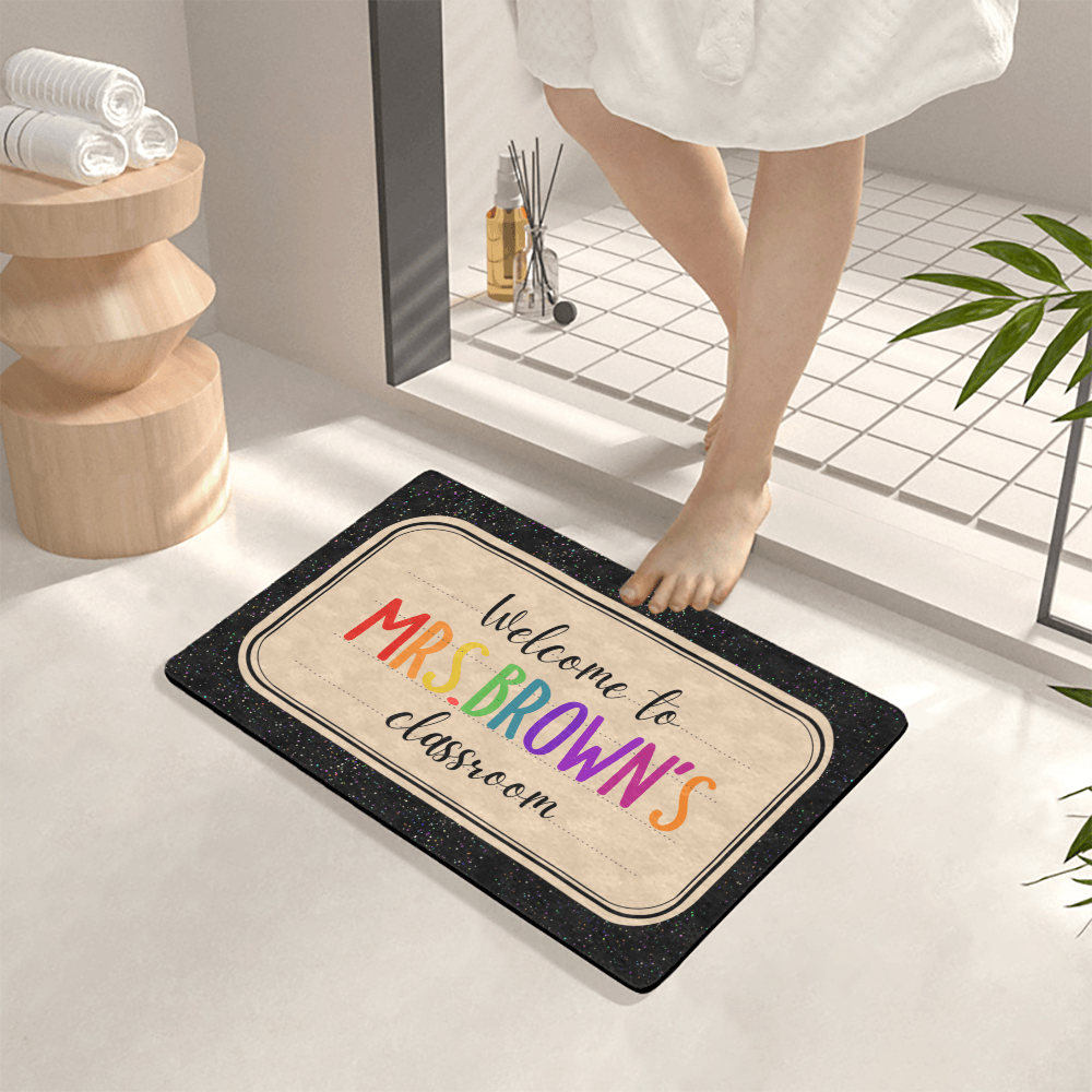 custom classroom doormat