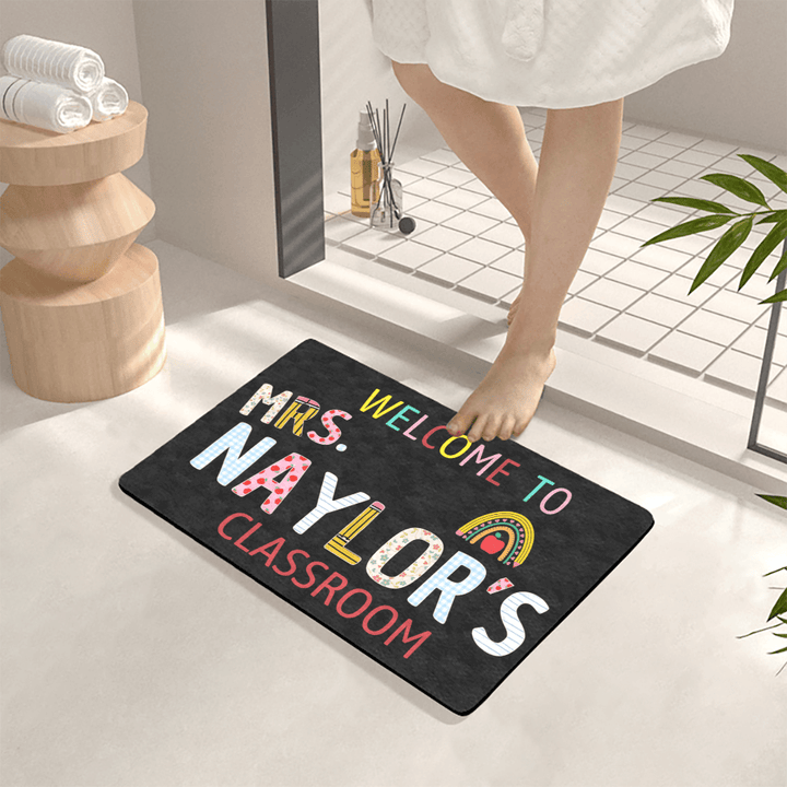 custom classroom doormat