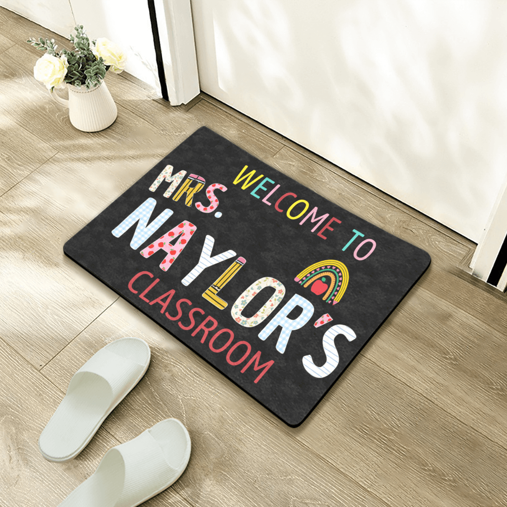 custom classroom doormat