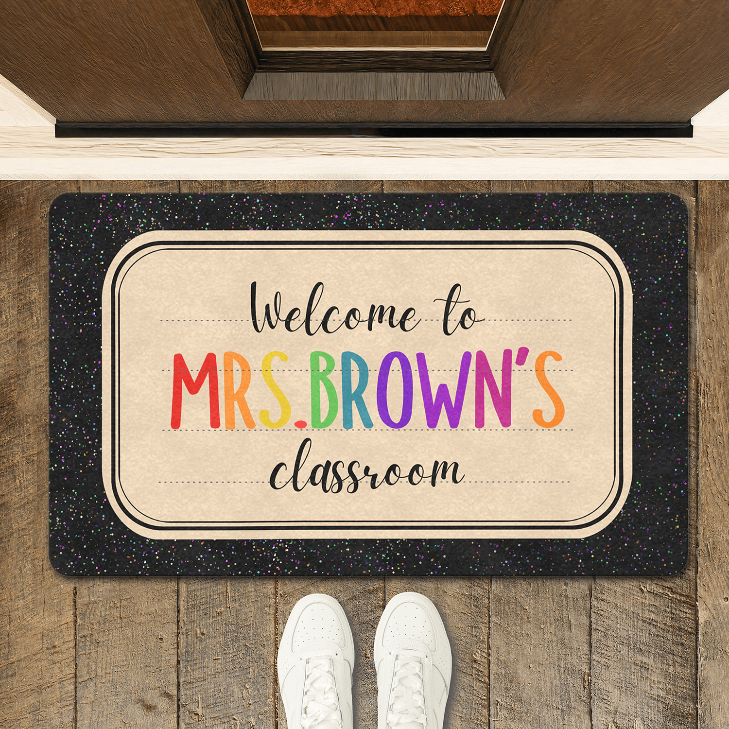 custom classroom doormat