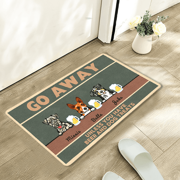 custom dog doormat