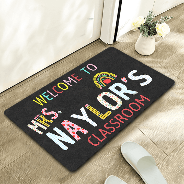 custom classroom doormat