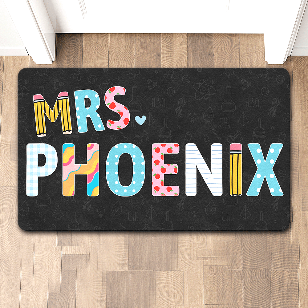Classroom Mat Gift For Teacher Custom Teacher Doormat