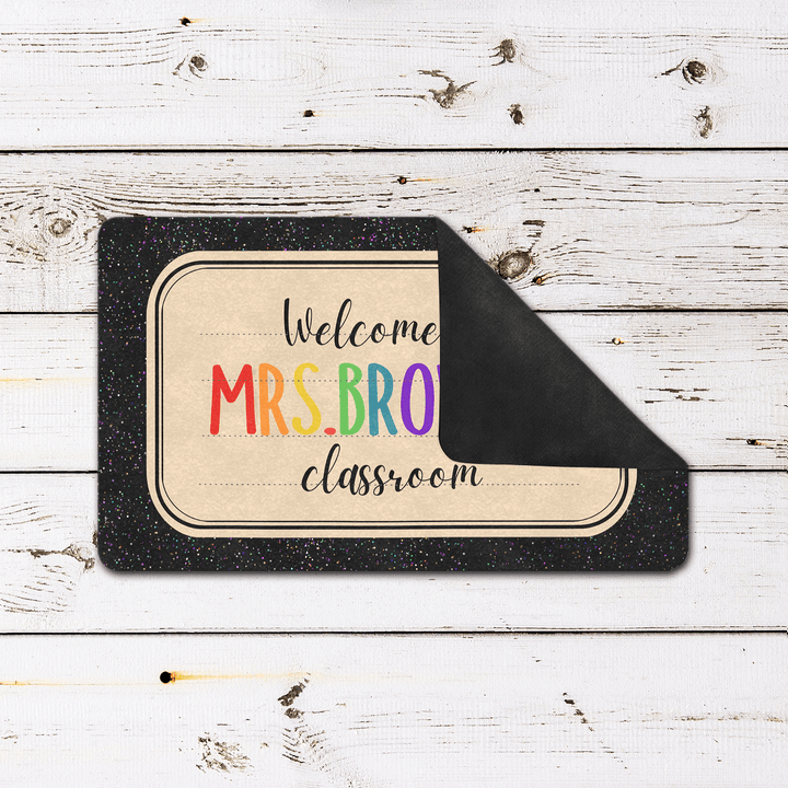 custom classroom doormat