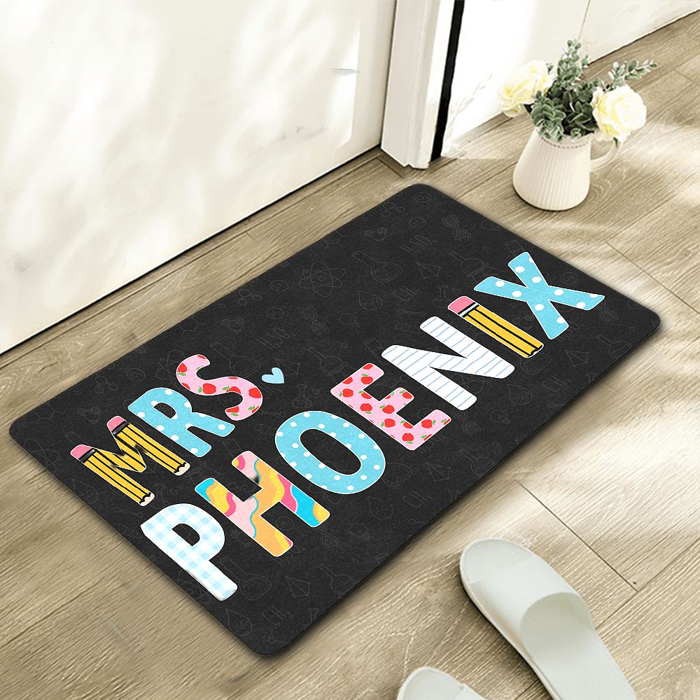 Classroom Mat Gift For Teacher Custom Teacher Doormat