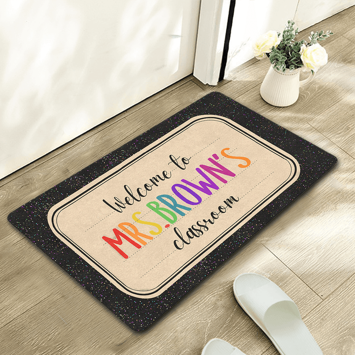 custom classroom doormat