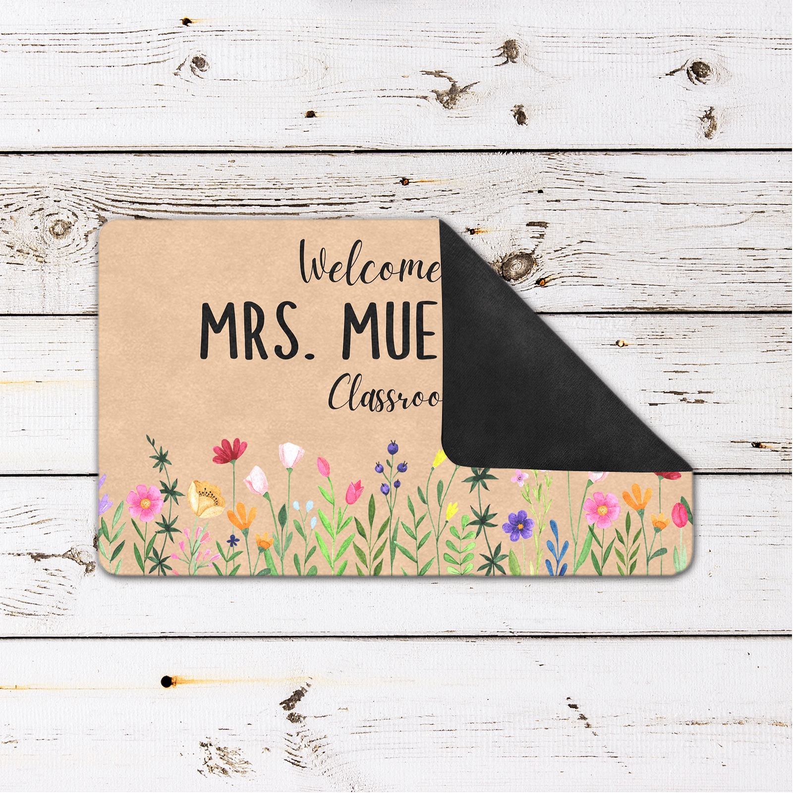 personalized classroom doormat