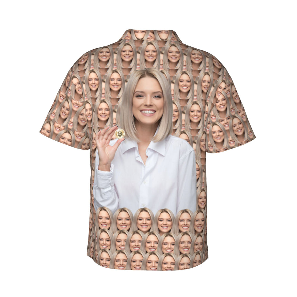 Mash Face Custom Photo Hawaiian Shirts