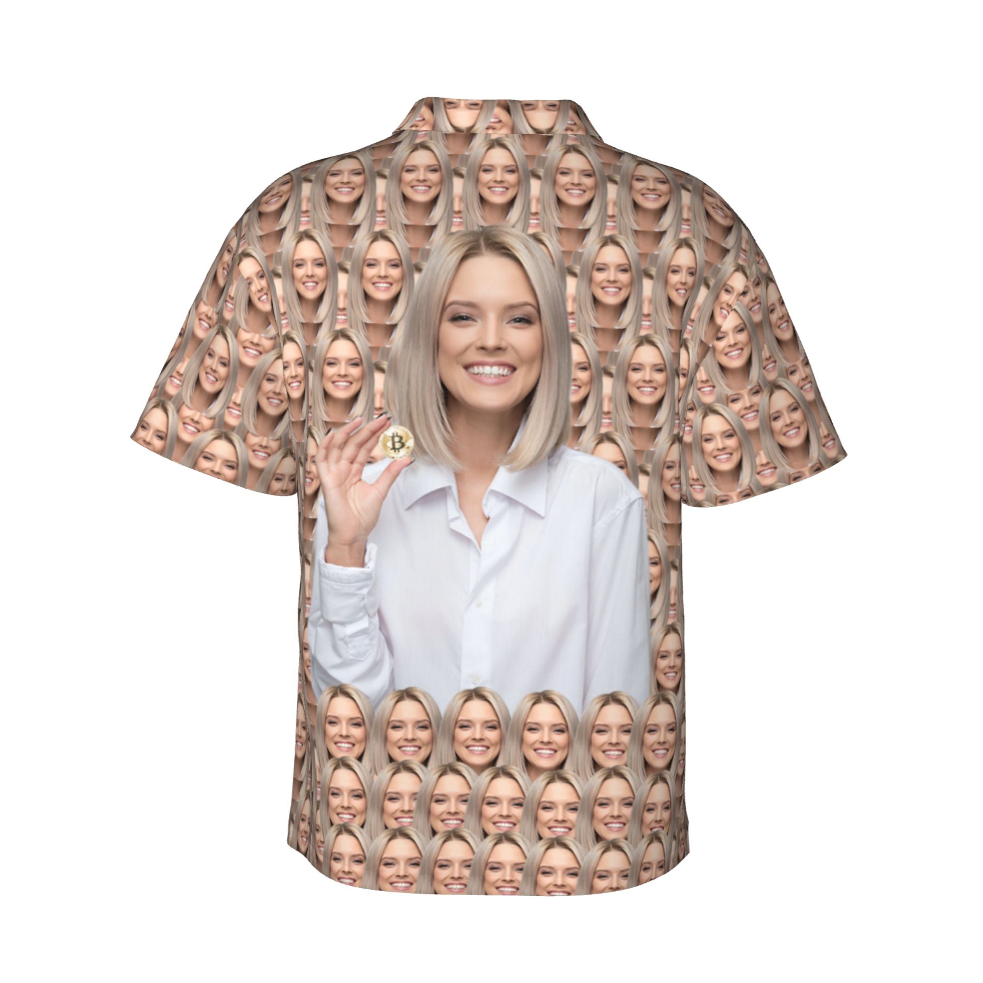 Mash Face Custom Photo Hawaiian Shirts