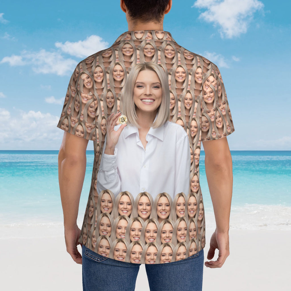 Mash Face Custom Photo Hawaiian Shirts