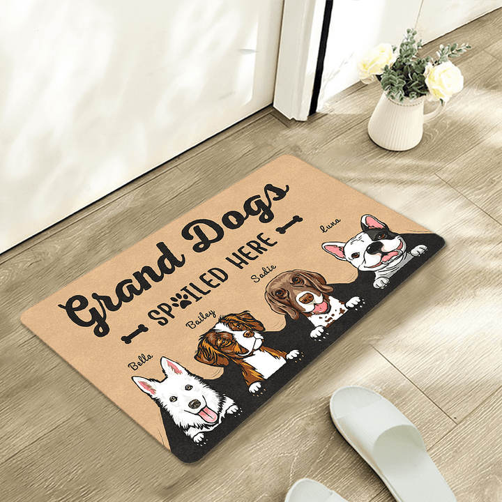 custom dog doormat