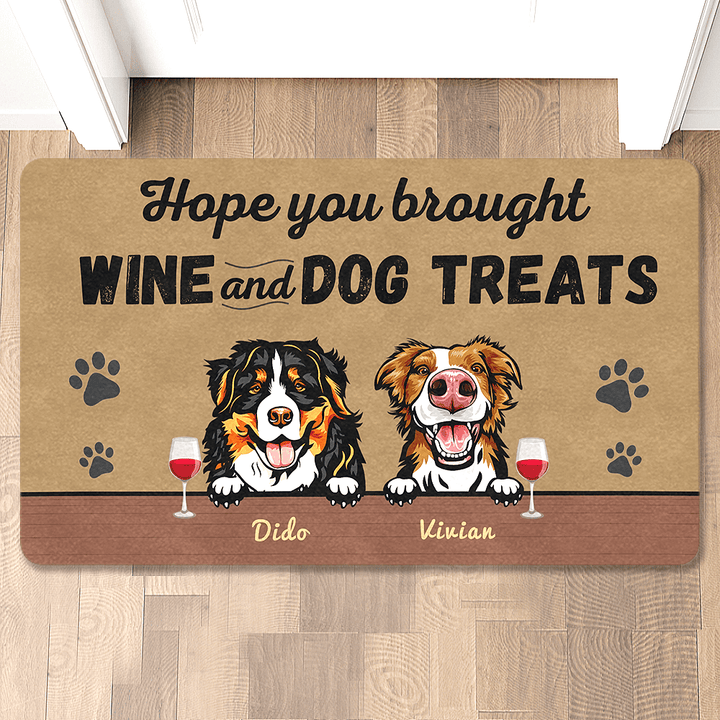 custom dog doormat