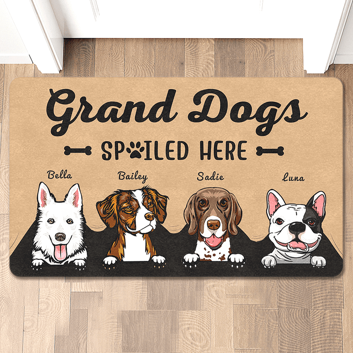 custom dog doormat