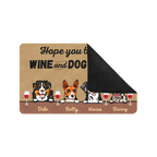 custom dog doormat