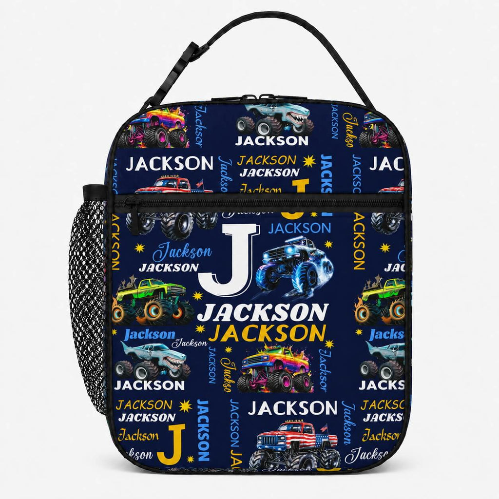 Monster Truck Kids Backpack