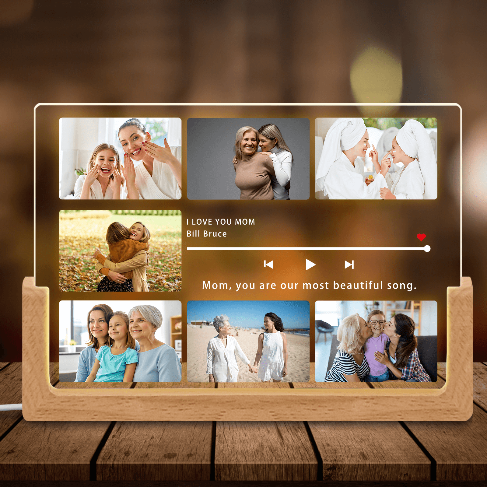 personalized night light