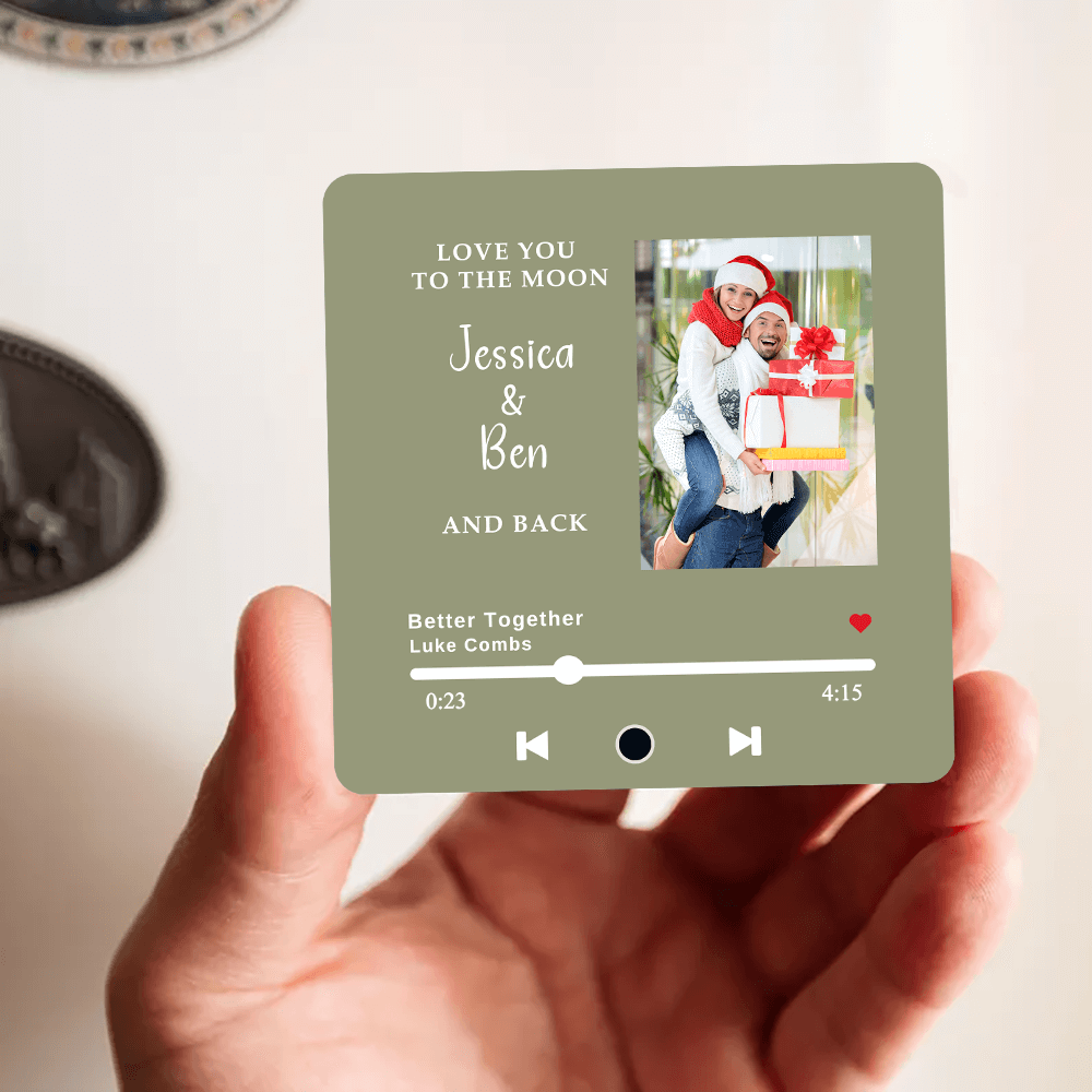 personalized fridge magnet