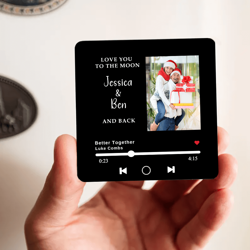 personalized fridge magnet