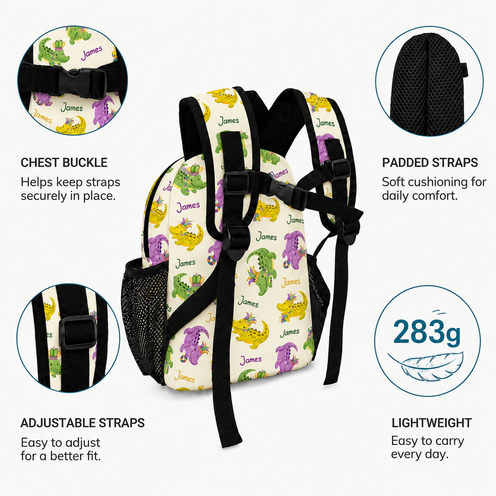 Colorful Dinosaur Kids Backpack