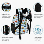 Construction Vehicle Kids Backpack