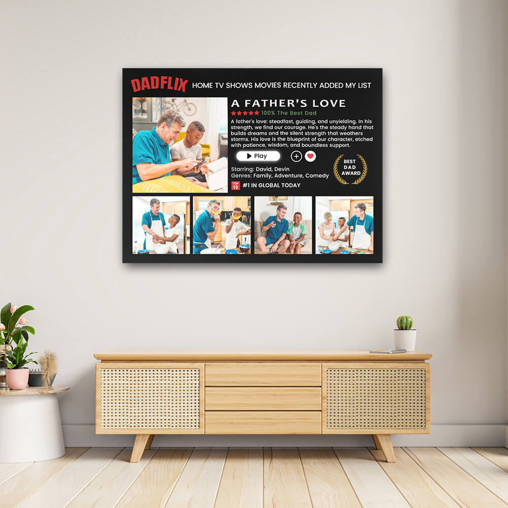 Father’s Day personalized wall art