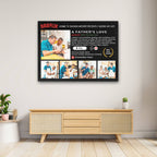 Father’s Day personalized wall art