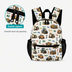 Construction Vehicle Kids Backpack