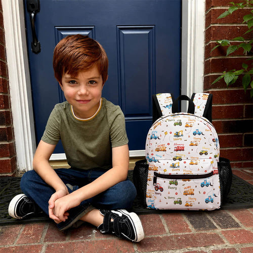 Car Kids Backpack
