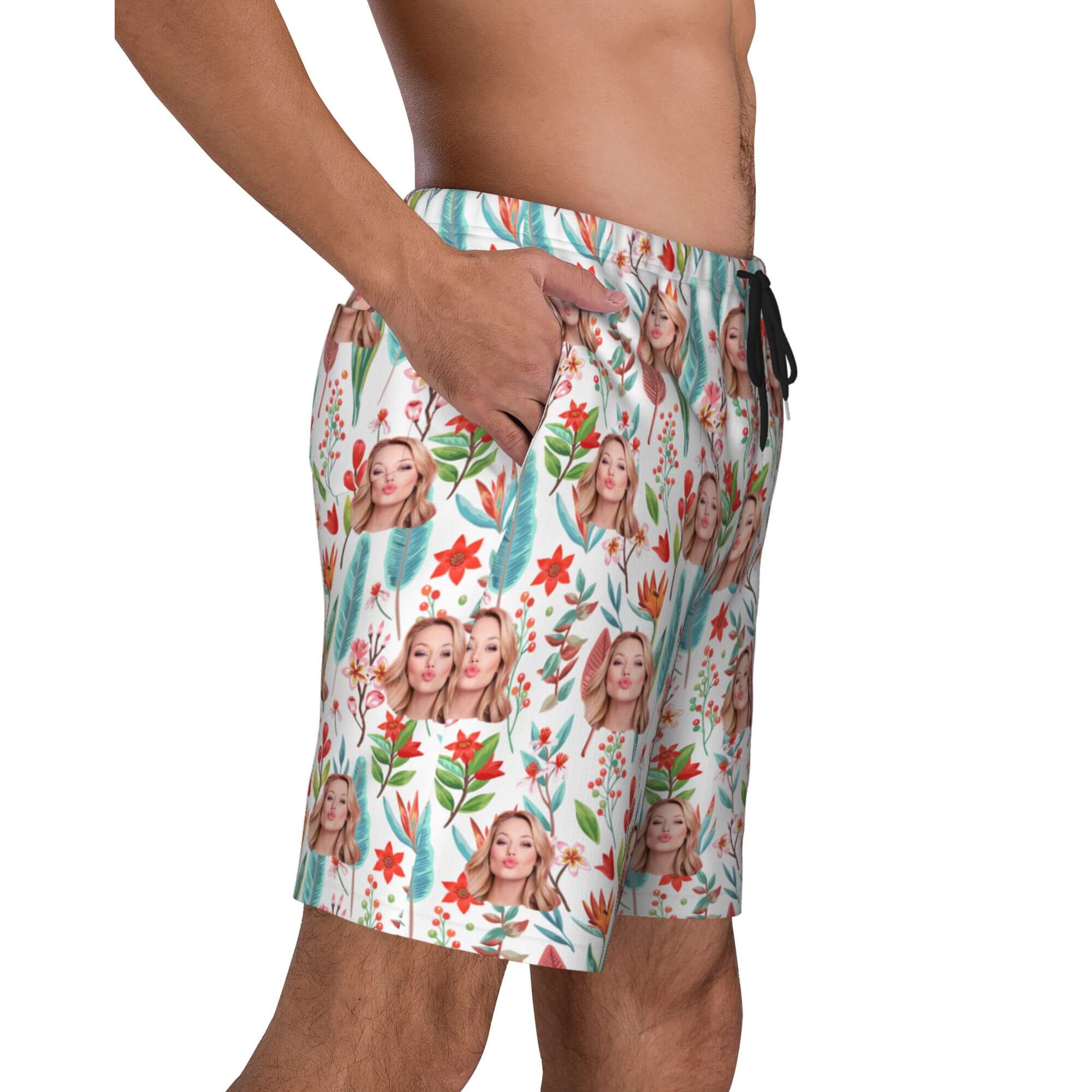 custom swimming trunks