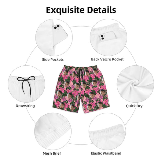 custom swimming trunks