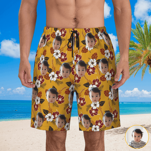 custom swimming trunks