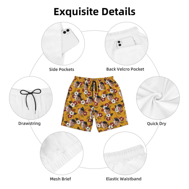 custom swimming trunks