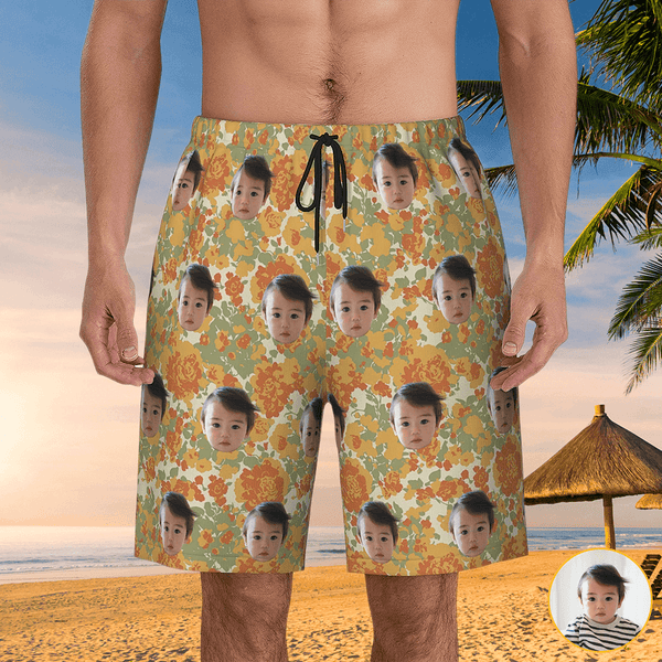 custom swimming trunks