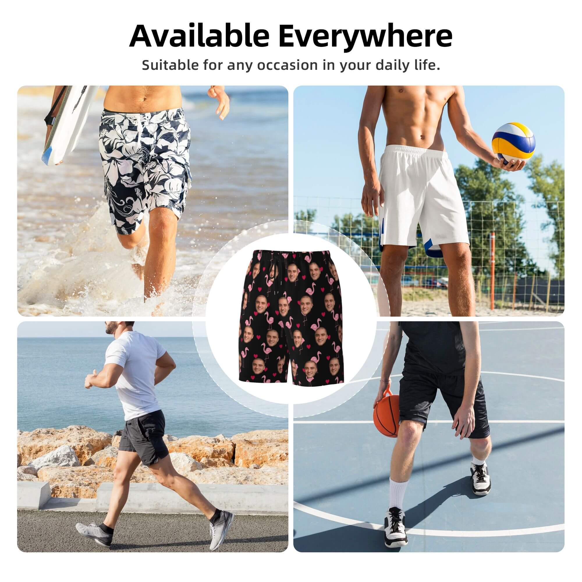 custom swimming trunks