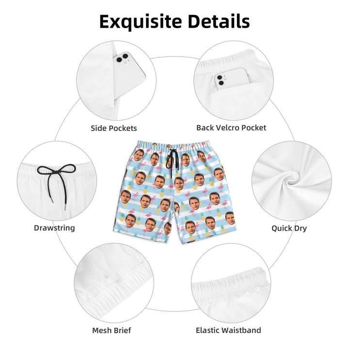 custom swimming trunks