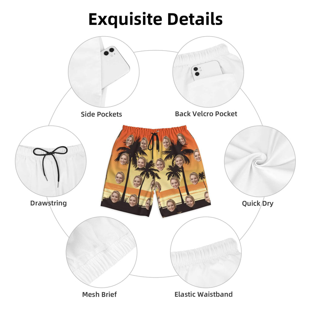 custom swimming trunks