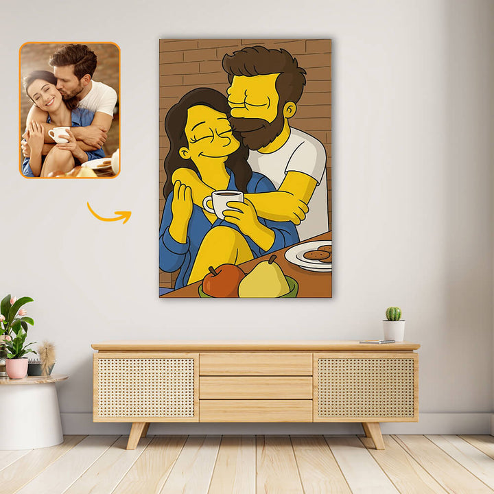 personalized canvas wall art