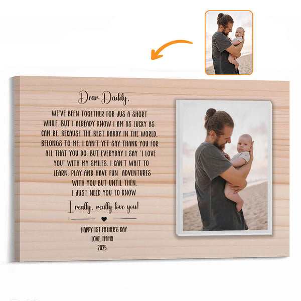 custom dad canvas