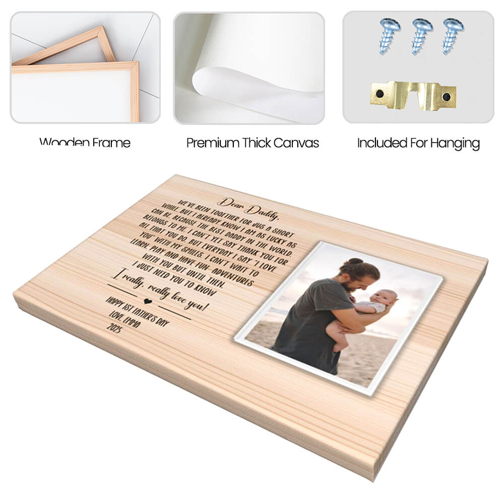 custom dad canvas